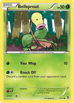 Bellsprout 1/111 - XY  Furious Fists - Poke-Collect