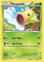 Weepinbell 2/111 - Furious Fists Reverse Holofoil - Poke-Collect
