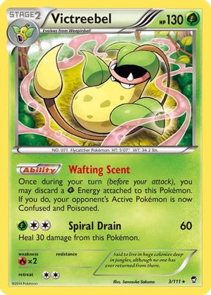 Victreebel 3/111 - Furious Fists Reverse Holofoil - Poke-Collect