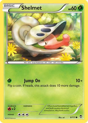 Shelmet 8/111 - Furious Fists - Poke-Collect