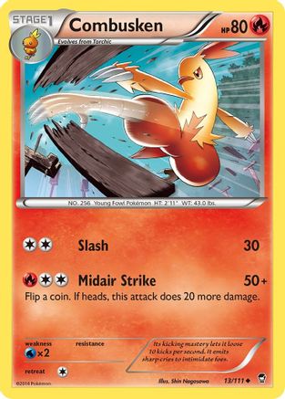 Combusken 13/111 - XY  Furious Fists - Poke-Collect
