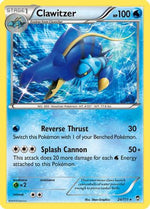 Clawitzer 24/111 - XY  Furious Fists Reverse Holofoil - Poke-Collect