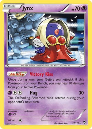 Jynx 37/111 - XY  Furious Fists Reverse Holofoil - Poke-Collect