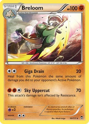 Breloom 50/111 - XY  Furious Fists - Poke-Collect