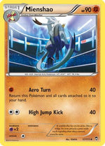 Mienshao 57/111 - XY  Furious Fists Reverse Holofoil - Poke-Collect