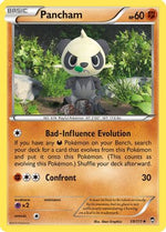 Pancham (59) 59/111 - XY  Furious Fists Reverse Holofoil - Poke-Collect