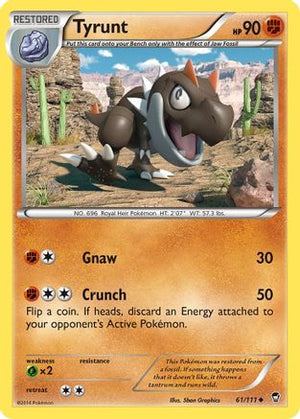 Tyrunt 61/111 - Furious Fists - Poke-Collect