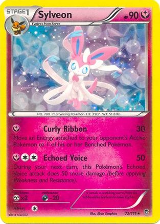 Sylveon - 72/111 (XY Furious Fists) 72 - Deck Exclusives Holofoil - Poke-Collect