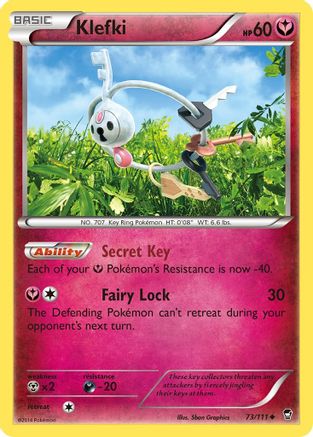 Klefki 73/111 - XY  Furious Fists - Poke-Collect