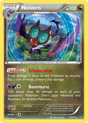 Noivern 77/111 - Furious Fists Holofoil - Poke-Collect
