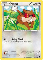 Patrat 84/111 - XY  Furious Fists Reverse Holofoil - Poke-Collect