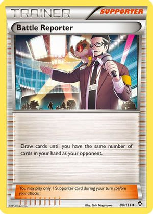 Battle Reporter 88/111 - Furious Fists - Poke-Collect