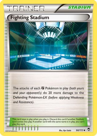 Fighting Stadium 90/111 - XY  Furious Fists - Poke-Collect