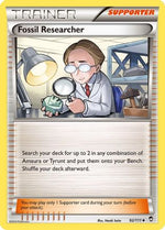 Fossil Researcher 92/111 - XY  Furious Fists Reverse Holofoil - Poke-Collect