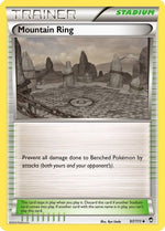 Mountain Ring 97/111 - XY  Furious Fists Reverse Holofoil - Poke-Collect