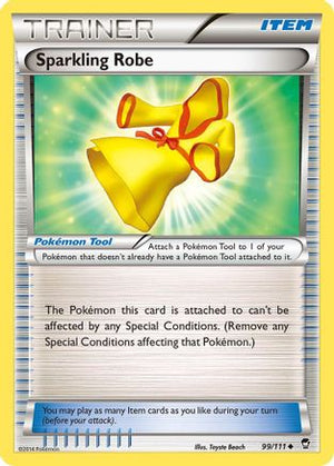 Sparkling Robe 99/111 - Furious Fists Reverse Holofoil - Poke-Collect