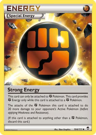 Strong Energy 104/111 - Furious Fists Reverse Holofoil - Poke-Collect