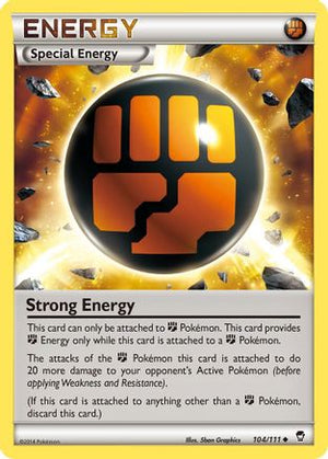Strong Energy 104/111 - Furious Fists Reverse Holofoil - Poke-Collect