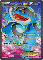 Seismitoad EX (106 Full Art) 106/111 - XY  Furious Fists Holofoil - Poke-Collect