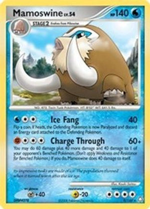 Mamoswine - 9/146 (DP Legends Awakened) 9 - Deck Exclusives - Poke-Collect