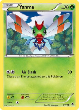 Yanma 3/119 - Phantom Forces - Poke-Collect
