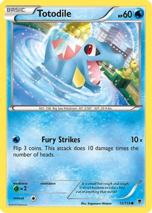 Totodile 15/119 - Phantom Forces - Poke-Collect