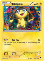Helioptile (28) 28/119 - XY  Phantom Forces Reverse Holofoil - Poke-Collect