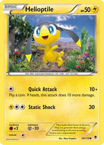 Helioptile (29) 29/119 - XY  Phantom Forces Reverse Holofoil - Poke-Collect