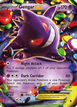 Gengar EX 34/119 - XY  Phantom Forces Holofoil - Poke-Collect