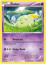 Gulpin 37/119 - XY  Phantom Forces Reverse Holofoil - Poke-Collect