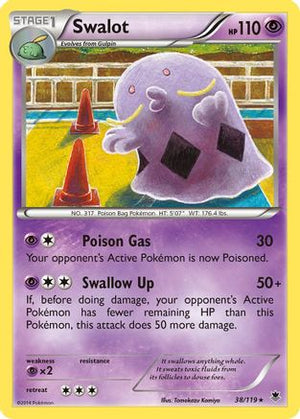 Swalot 38/119 - Phantom Forces - Poke-Collect