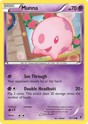 Munna 39/119 - Phantom Forces - Poke-Collect