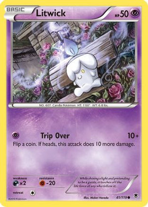 Litwick 41/119 - Phantom Forces Reverse Holofoil - Poke-Collect