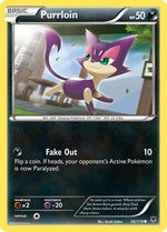Purrloin 56/119 - XY  Phantom Forces Reverse Holofoil - Poke-Collect
