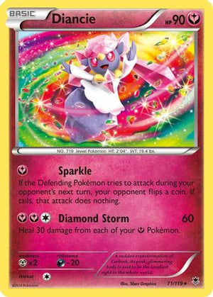 Diancie 71/119 - Phantom Forces Holofoil