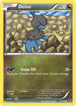 Deino 72/119 - XY  Phantom Forces - Poke-Collect