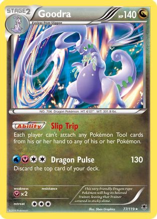 Goodra 77/119 - XY  Phantom Forces Reverse Holofoil - Poke-Collect