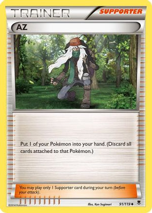 AZ 91/119 - XY  Phantom Forces Reverse Holofoil - Poke-Collect