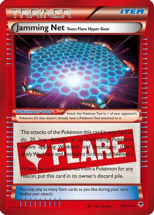 Jamming Net 98/119 - XY  Phantom Forces Holofoil - Poke-Collect