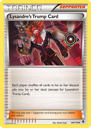 Lysandre's Trump Card 99/119 - XY  Phantom Forces - Poke-Collect