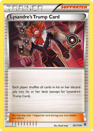 Lysandre's Trump Card 99/119 - XY  Phantom Forces