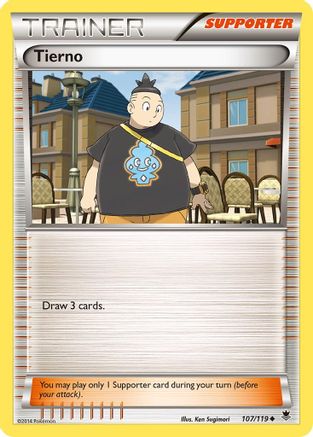 Tierno 107/119 - Phantom Forces - Poke-Collect
