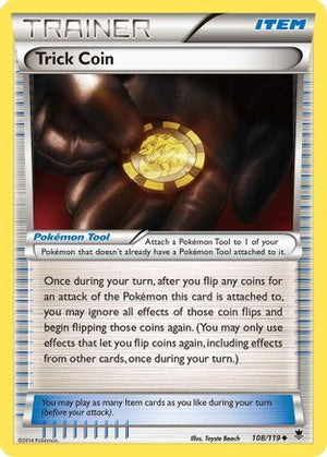 Trick Coin 108/119 - Phantom Forces - Poke-Collect