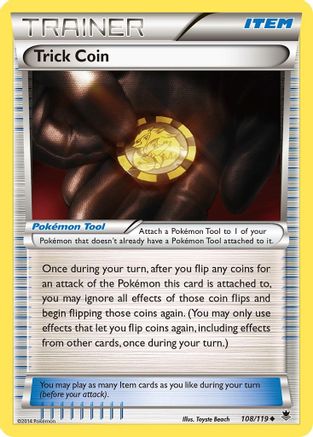 Trick Coin 108/119 - Phantom Forces - Poke-Collect