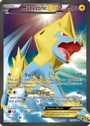 Manectric-EX 113/119 - Phantom Forces Holofoil - Poke-Collect
