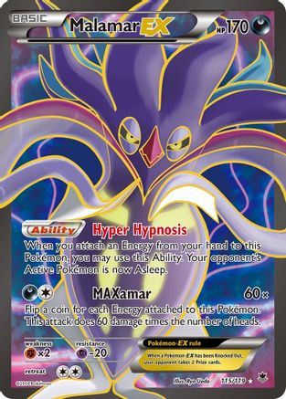 Malamar-EX 115/119 - Phantom Forces Holofoil - Poke-Collect