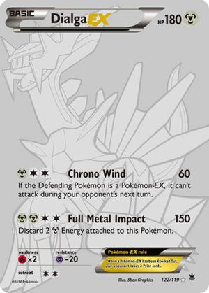 Dialga-EX 122/119 - Phantom Forces Holofoil - Poke-Collect