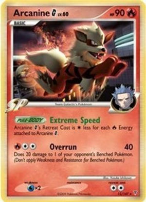 Arcanine G 15 - Deck Exclusives Holofoil - Poke-Collect
