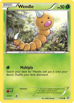 Weedle 1/160 - Primal Clash Reverse Holofoil - Poke-Collect