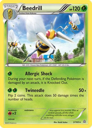 Beedrill 3/160 - Primal Clash